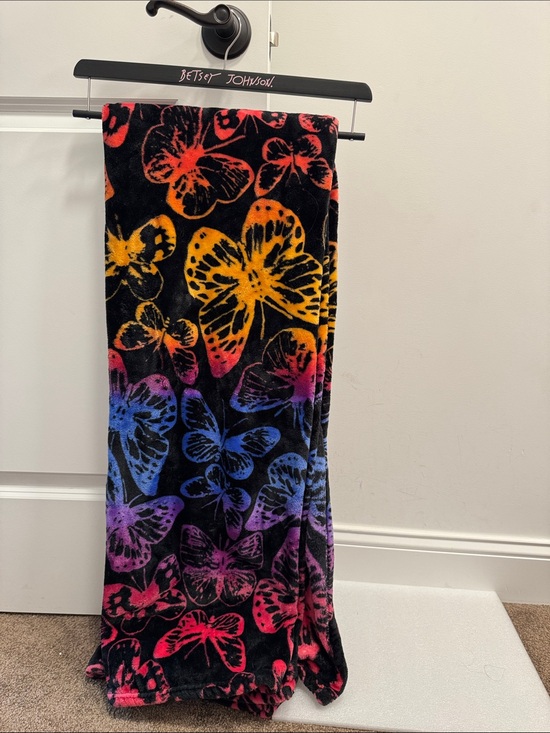 Betsey Johnson Other - Betsey Johnson butterfly fleece throw blanket 60” x 70” NWOT